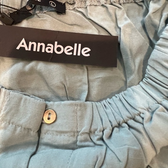 ANNABELLA  DRESS IN DUSTY BLUE SIZES S, M, L. M measurements are in the picture. - Picture 8 of 16